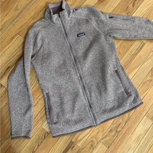 Hazy purple Patagonia better sweater jacket